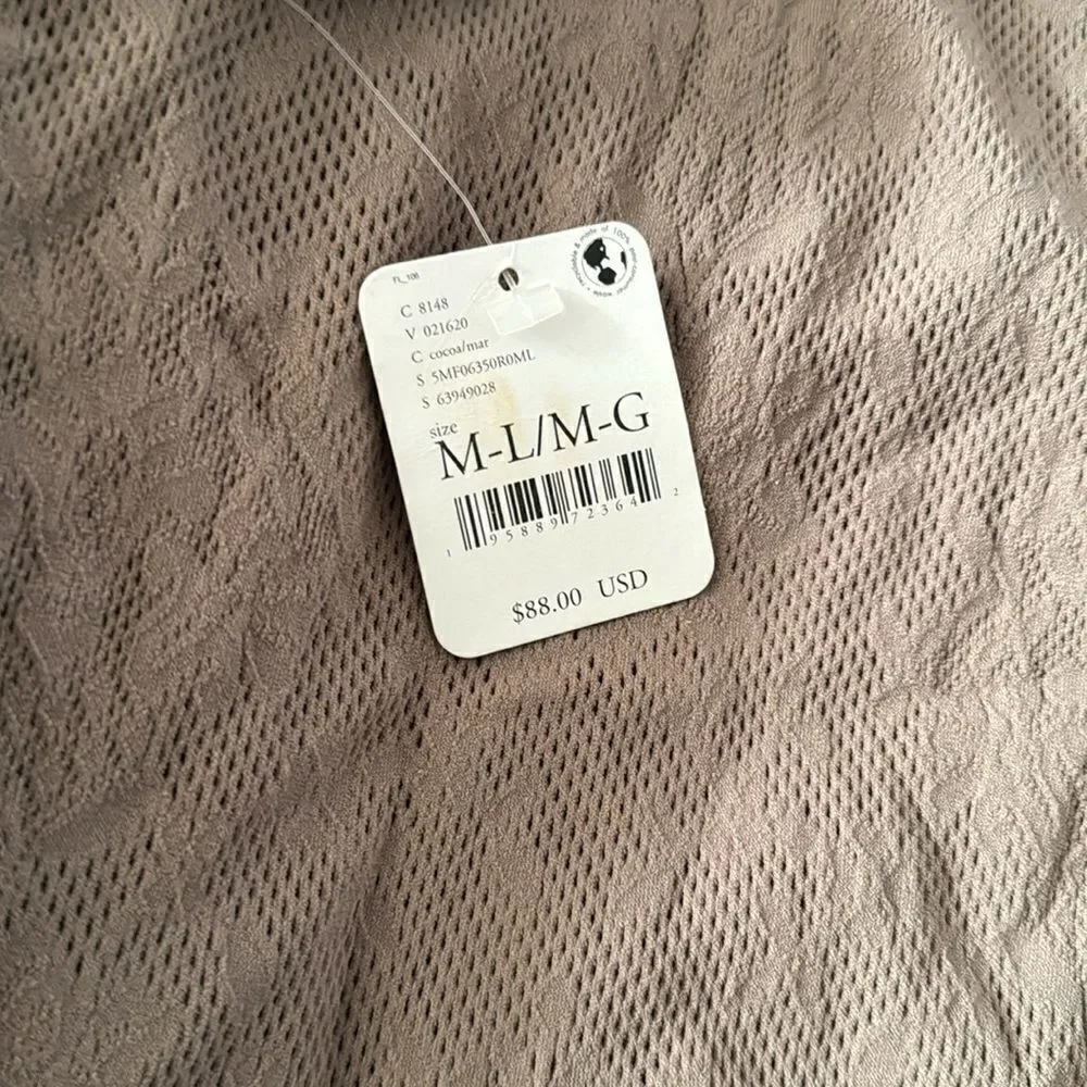 Free People | Intimately Note To Self Long Sleeve Smoked Truffle M/L